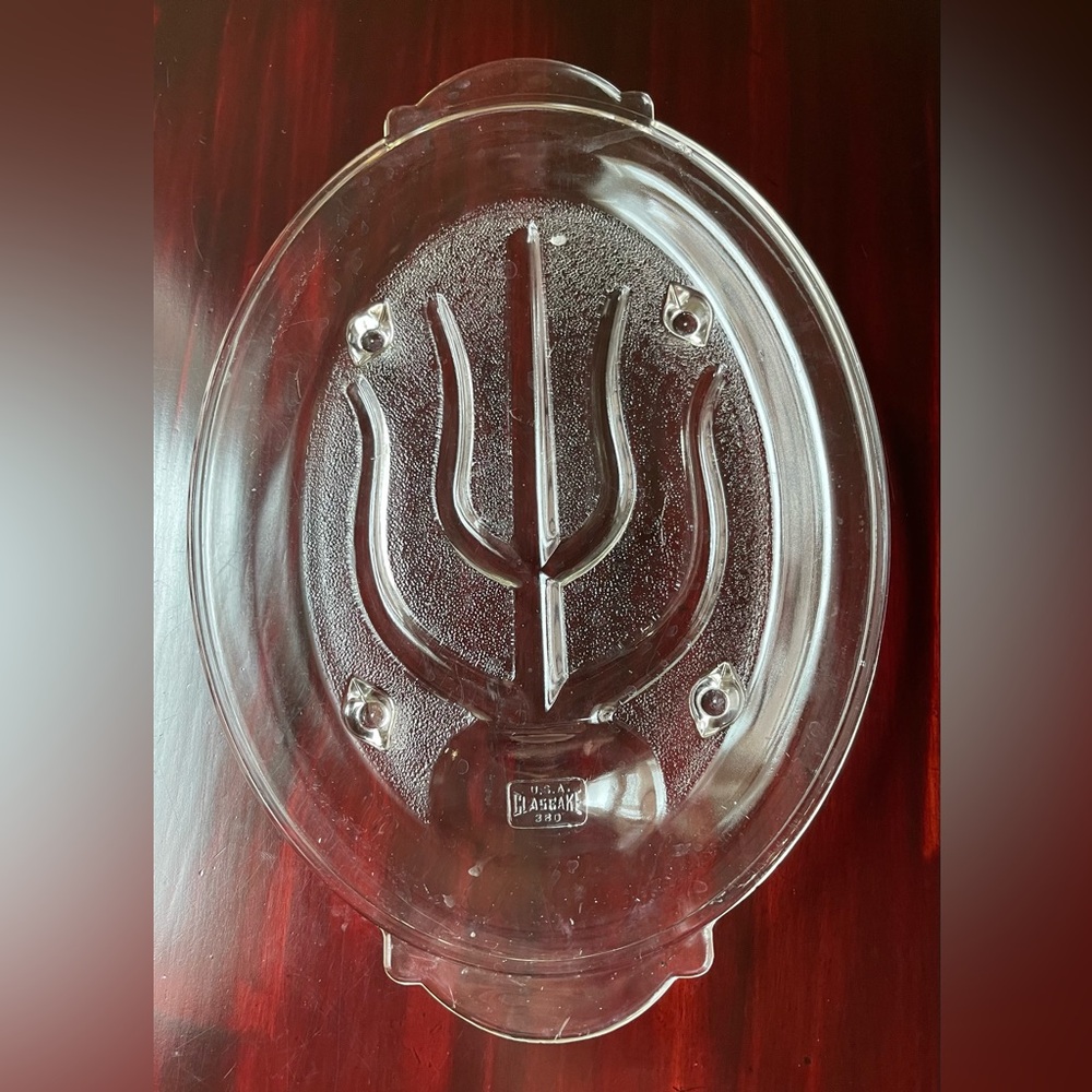 Glasbake Clear Glass Drip Tray #380